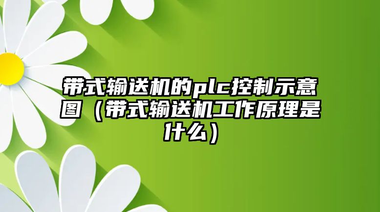 帶式輸送機的plc控制示意圖（帶式輸送機工作原理是什么）