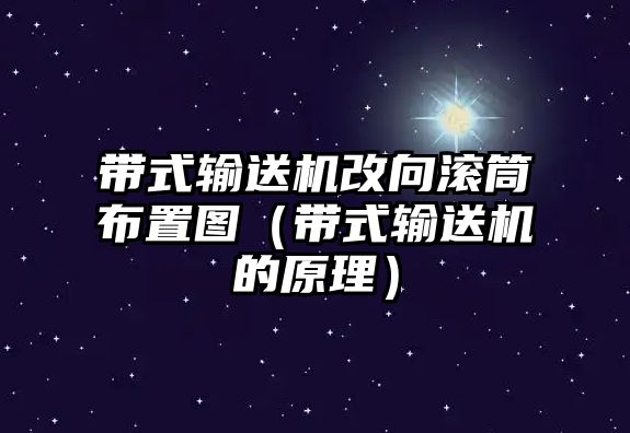 帶式輸送機(jī)改向滾筒布置圖（帶式輸送機(jī)的原理）