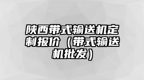 陜西帶式輸送機(jī)定制報(bào)價(jià)（帶式輸送機(jī)批發(fā)）