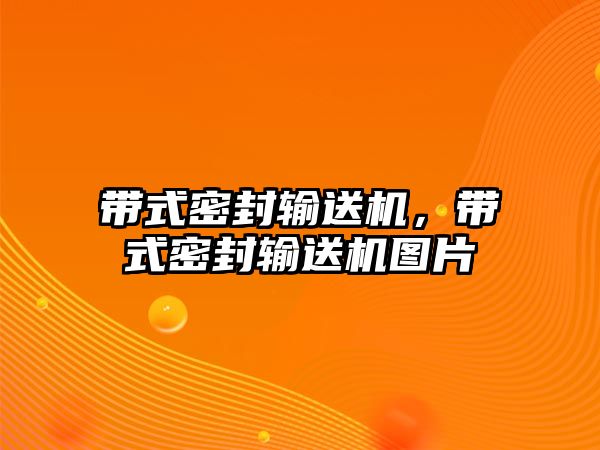 帶式密封輸送機(jī)，帶式密封輸送機(jī)圖片