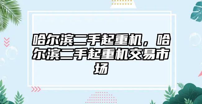 哈爾濱二手起重機，哈爾濱二手起重機交易市場